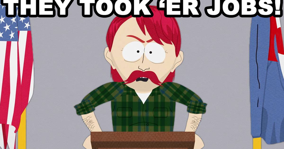 THEY TOOK 'ER JOBS! | News | South Park Studios US